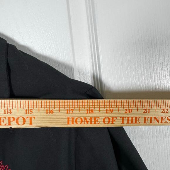 Felon Clothing Co. Short Sleeve Black Work Shirt Button-Up Men’s L Graphic Art - Picture 9 of 10